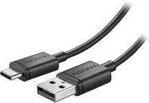 Insignia - 10' USB Type A-to-USB Type C Charge/Sync Cable - Black - Model: NS-MCAB10