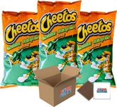 Crunchy Cheddar Jalepeno 8oz Flavored Snacks 3X215g - Made With Real Cheese Boxed Treatz