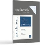 Southworth® Parchment Specialty Paper, 8.5" x 11", 24 Lb, Blue, Pack of 100