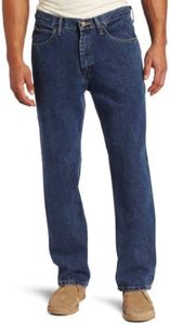 Lee Men's Relaxed Fit Straight Leg Jean, Medium Stone, 28W x 30L