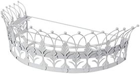 Creative Co-Op Decorative Metal Curtain or Canopy Crown