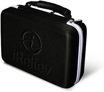 iReliev Custom Carry Case for TENS Unit + EMS Muscle Stimulator - Fits iReliev ET-8080