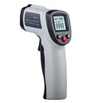 2-in 1 Non-contact Infrared Thermometer/Thermal Leak Detector, GM550F Temperature Gun 50℃ ~ 500℃ (-58℉~ 932℉) ，with tricolor back light indicator and audible alarm