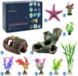 GreenJoy Aquarium Decorations Fish-