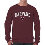 Campus Colors Adult Arch & Logo Soft Style Gameday Crewneck Sweatshirt, Maroon, Large