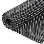 Multipurpose Non Slip Mat, 80x130 cm Anti Slip Rug Underlay Non Slip Matting Roll Anti Slip Rug Gripper Roll Pad Cuttable Carpet Underlay Drawer Liners Waterproof Floor Mat for Home Office Cars(Black)