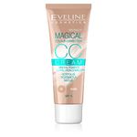 Eveline Cosmetics Magical Color Correction CC Cream - Shade 53 Beige - Multifunctional Foundation for All Skin Types - 30 ml