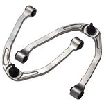 AUQDD K621690 K621936 Front Upper Control Arm and Ball Joint Assembly Compatible With 2003-2007 In-finiti G35 w/RWD (07:For 2-Door Coupe) /03-2009 Ni-ssan 350Z (Replace # 54524AL500 54525AL500)