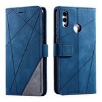 SONWO Case for Huawei Honor 10 Lite/Huawei P Smart 2019 Case, Premium Leather Flip Wallet Case Magnetic Closure Card Slots Kickstand Phone Case for Huawei Honor 10 Lite/Huawei P Smart 2019, Blue