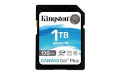 Kingston Canvas Go! Plus SD card 1TB SDXC 170R C10 UHS-I U3 V30