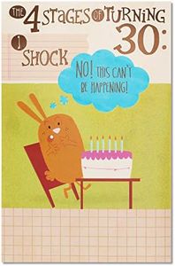 American Greetings Funny 30th Birthday Card (Four Stages)