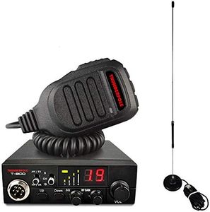 Thunderpole CB Radio Kit | T-800 + Apollo Mag Aerial | 12v AM/FM CB Radio & Antenna Pack