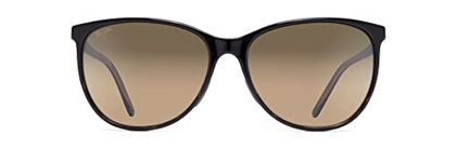 Maui Jim women Ocean Sunglasses, Tortoise W/Peacock/Hcl Bronze Polarized, M