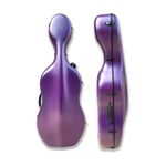 ModouString Hard Cello case 4/4 Aviation composite material No wheels Hard shell with backstraps Special Deal (purple)