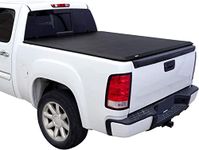 Amazon Basics Soft Roll Up Tonneau Cover for 2014-2019 Chevy Silverado, GMC Sierra 1500, Fleetside 5.8' Bed