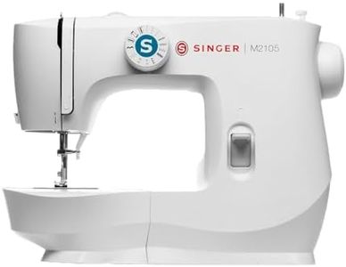 Singer M2105 Sewing Machine, White, One Size