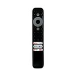 Woniry Remote Control with Google Assistance (Voice Function) Compatible for TCL Android Smart LED TV Remote No.RC902V FMR1