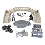 DC Comics, Batman Batcave with Exclusive Batman and Penguin Action Figures and Batcycle, The Batman Movie Collectible Kids Toys for Boys and Girls Ages 3 and up