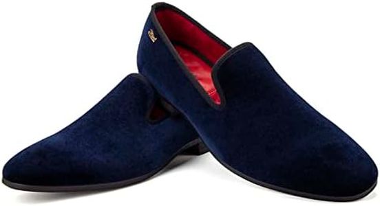 JITAI Mens Loafers Shoes Casual Dress Loafer Slip On Driving Shoes, Blue/15, 13 US