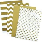 LEMESO 300 PCS Gold Tissue Paper Sh