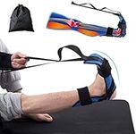 Foot and Calf Stretcher for Plantar Fasciitis, Achilles Tendonitis, Heel Spurs and Foot Drop, Improve Muscle Strength Relief Foot Pain Leg Stretcher Yoga Stretching Strap for Thigh Calf and Hamstring