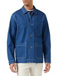 Dockers Men's Chore Coat, LMC Light Wash, S