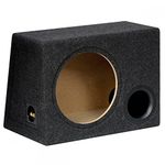 Inex Speaker Subwoofer Enclosure 12 in 30 cm MDF Black Ported Car Audio Bass Box 50L IX-B1250