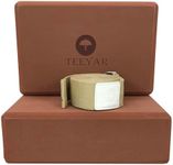 Teeyar Yoga Block and Strap Set - 2
