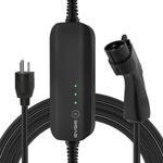 BESENERGY 15A EV Charger Level 1 J1772 EVSE 20ft Home 110V-120V IP65 Portable Charge Station Compatible with All EV Cars…