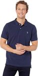 U.S. Polo Assn. Men's Multi Logo Polo Classic Navy Medium