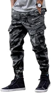 Lymio Men Cargo || Men Cargo Pants || Men Cargo Pants Cotton || Cargos for Men (Army-03-S) Grey