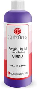 Liquido Acrilico 1000ml Studio| Monomero para uñas acrílicas | Secado Medio - Rápido ideal para Centros de Uñas