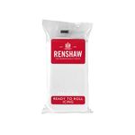 RENSHAW Ready to Roll Fondant Icing, Coloured Ready to Roll Icing, Sugar Paste for celebration, sculpted cakes, cupcakes & decorations. Renshaw Coloured Fondant Icing - WHITE 500g