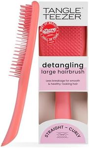 Tangle Teezer Large Ultimate Detangler Hairbrush for Wet & Dry Hair, Eliminates Knots & Reduces Breakage for Long, Thick, & Curly Hair Types, Coral Pink