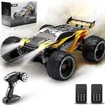 4DRC H3 High Speed RC Car, RC Monster Truck,Racing Hobby Car for Adults, 50+kmh, 4WD All Terrain Off-Road Remote Control Car, 2.4Ghz RC Crawler, 2 Battery, 40+ Min Play Gift for Boy Kids Adults