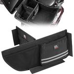 KEMIMOTO Tour Pack Organizer, Organizer Storage with Mesh Pocket and Dividers Compatible With Touring CVO Road Glide Ultra Limited Tri Glide 2014 2015 2016 2017 2018 2019 2020 2021 2022 2023