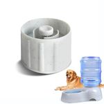 11L Automatic Pet Waterer Dispenser, Large Dog Water Dispenser Station, Self-Dispensing Gravity Water Drinking Fountain,Pet Drinker Replaceable Bottle Caps