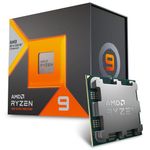 AMD 7000 Series Ryzen 9 7900X 3D Desktop Processor 12 cores 24 Threads 140 MB Cache 4.4 GHz Upto 5.6 GHz AM5 Socket (100-100000909WOF)