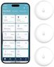 Aqara Water Leak Sensor 3 Pack, Zigbee Wireless Water Leak Detector for Alarm System and Smart Home Automation, Requires AQARA HUB, App Notifications, for Kitchen, Bathroom, Basement, Works with IFTTT