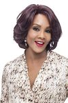 Vivica A. Fox GARDEN New Futura Fiber, Natural Baby Hair Lace Front Wig in Color 99J