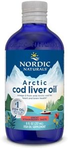 Nordic Naturals Arctic Cod Liver Oil, Strawberry, 237 mL