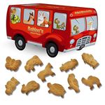 Mirchi Bites Animal Shaped Cookies - 2 Pack | Kids Biscuits | Eggless Kids Snacks