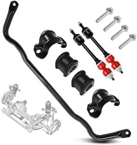 LOBIUTIYA 55398938AC Front Suspension Stabilizer Bar and K80894 Sway Bar End links Kit with Bushing Kit Fits 2009-2010 Dodge Ram 1500, 2011-2018 Ram 1500, 2019-2022 Ram Classic 1500 4WD, #55398938AB