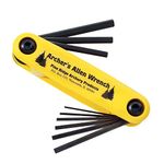 Pine Ridge Archery Archer's Allen Wrench Set and Holster Combo Kit, Yellow