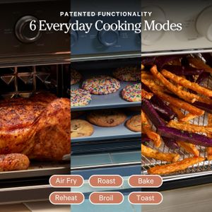 Our Place Wonder Oven 6-in-1 Air Fryer & Toaster Oven – Steam, Compact