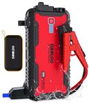GOOLOO Jump Starter 1500A IP65 12V Portable Car Battery Booster Jump Starter Pack Kit with Quick Charge, DC Port, LED Flashlight
