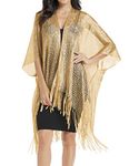 Gold Kimono Shawls and Wraps