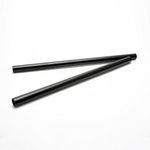 NICEYRIG 15mm Rod 30cm (12 inch) Long for DSLR Camera Rail Support System, Black Aluminum Alloy, Pack of 2