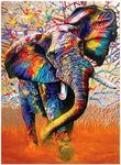 Anatolian Jigsaws 1000 pieces for adults - 1000 piece jigsaw puzzles for adults AFRICAN COLOURS is ideal as a gift for the whole family and the jigsaw puzzle is made of Esca Board