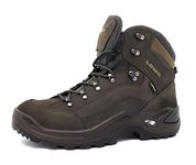 Lowa Mens Renegade GTX Mid Nubuck Slate Boots 8 UK Brown